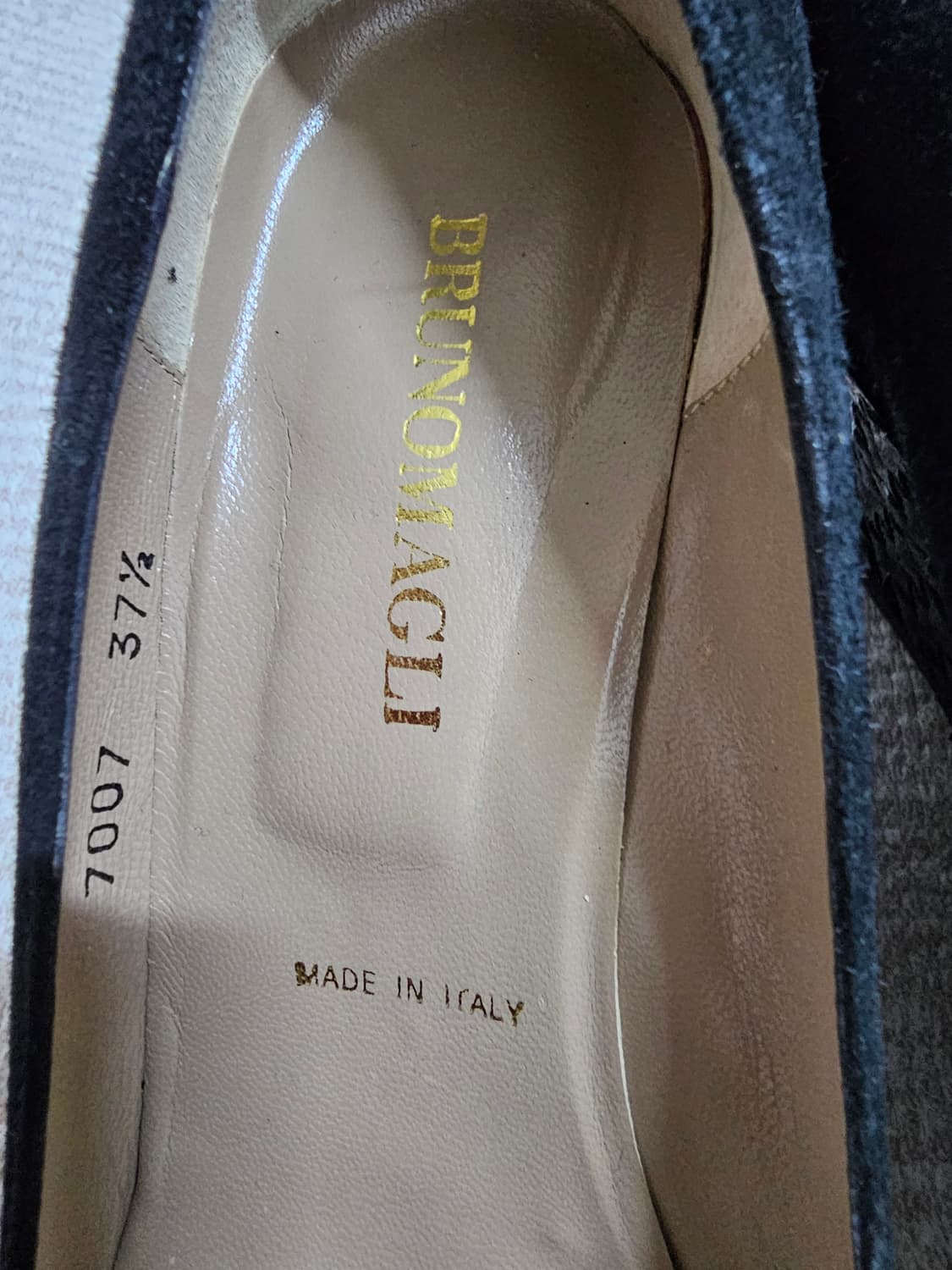 브루노말리 이태리 직수입정품 스웨이드 웨지힐 240 상품이미지7