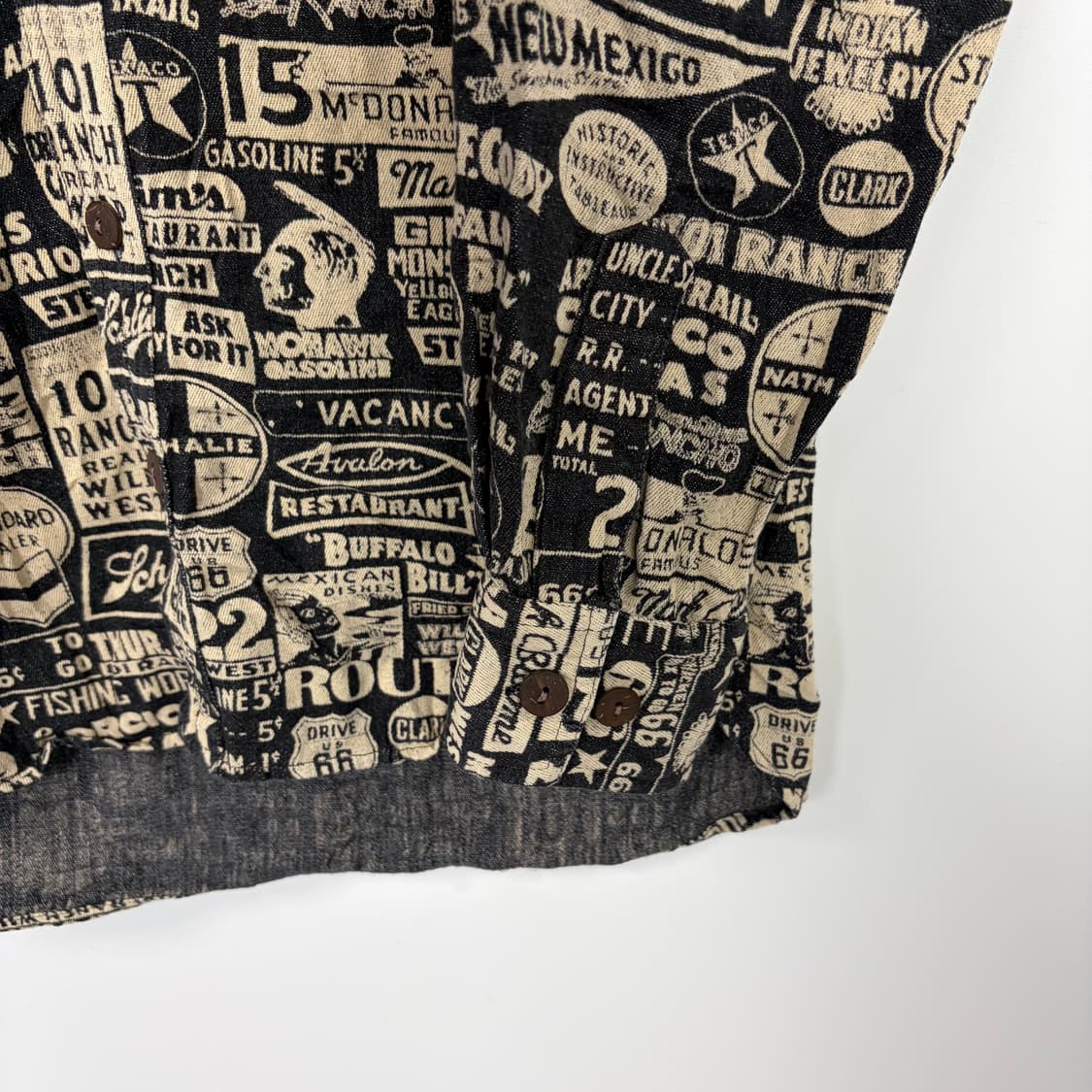 빈티지 패턴 셔츠 상품이미지6