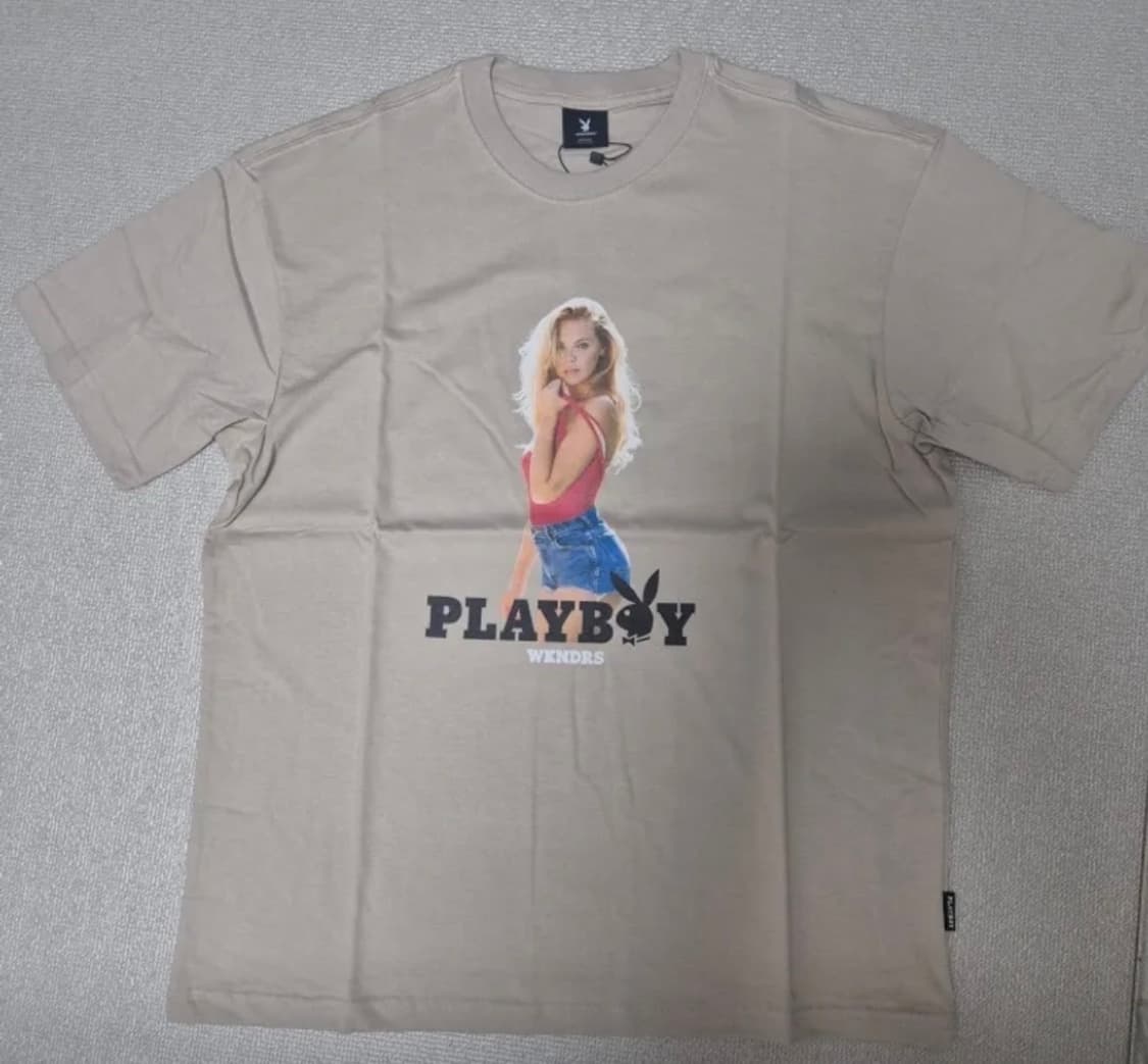 위캔더스 ✖️플레이보이 반팔티 m 새상품 상품이미지1