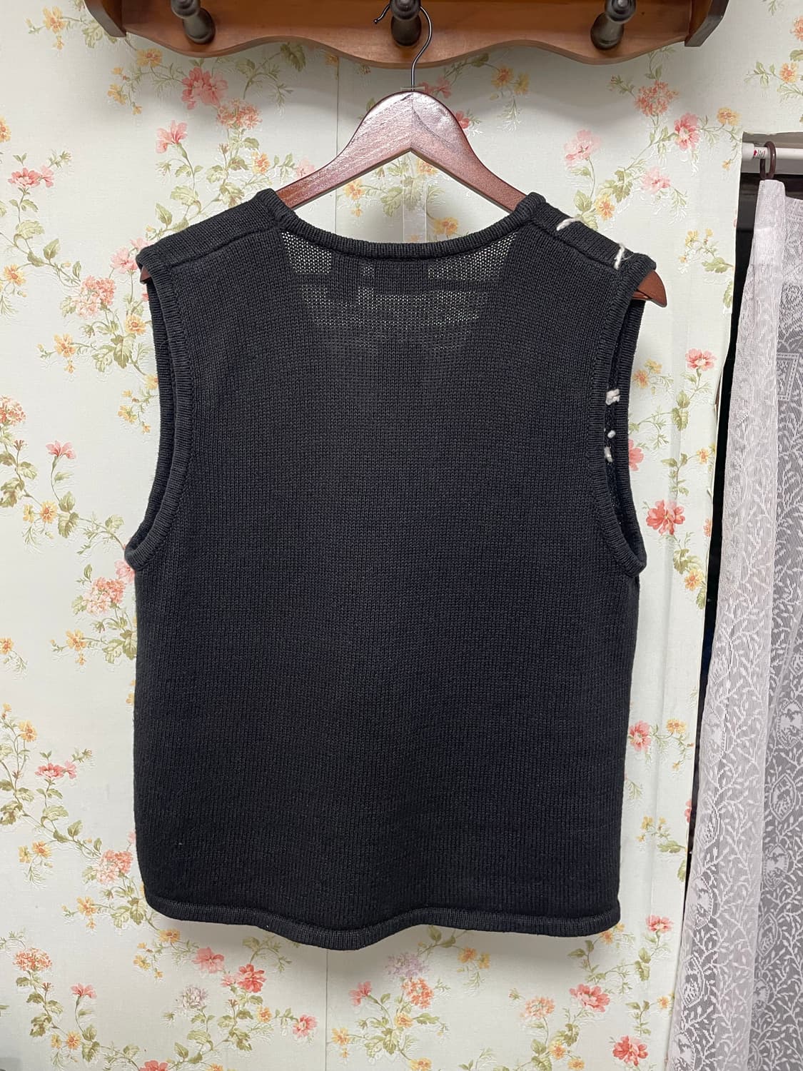 할로윈 자수 니트조끼 상품이미지2