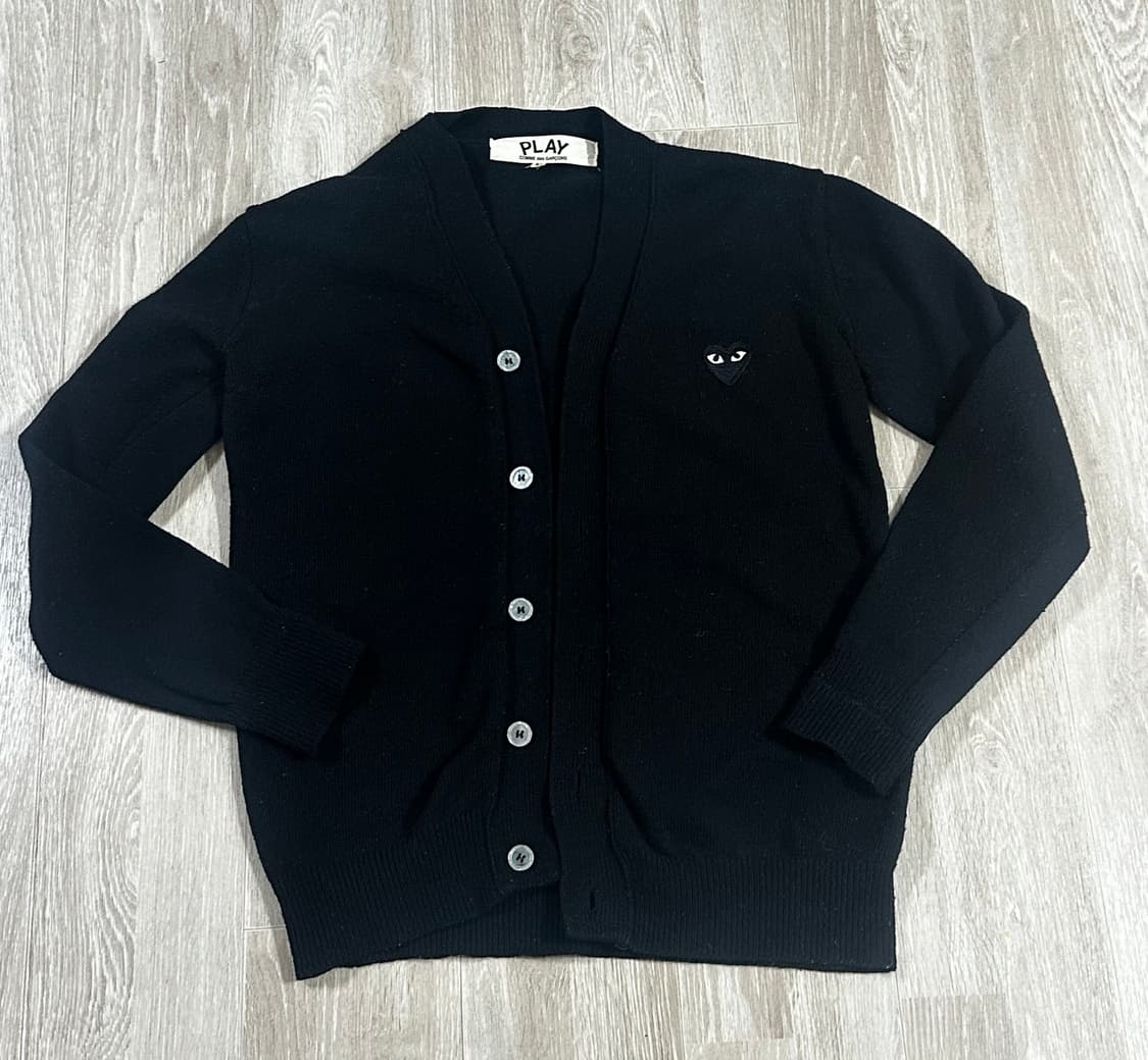 꼼데가르송 가디건 블랙 상품이미지3