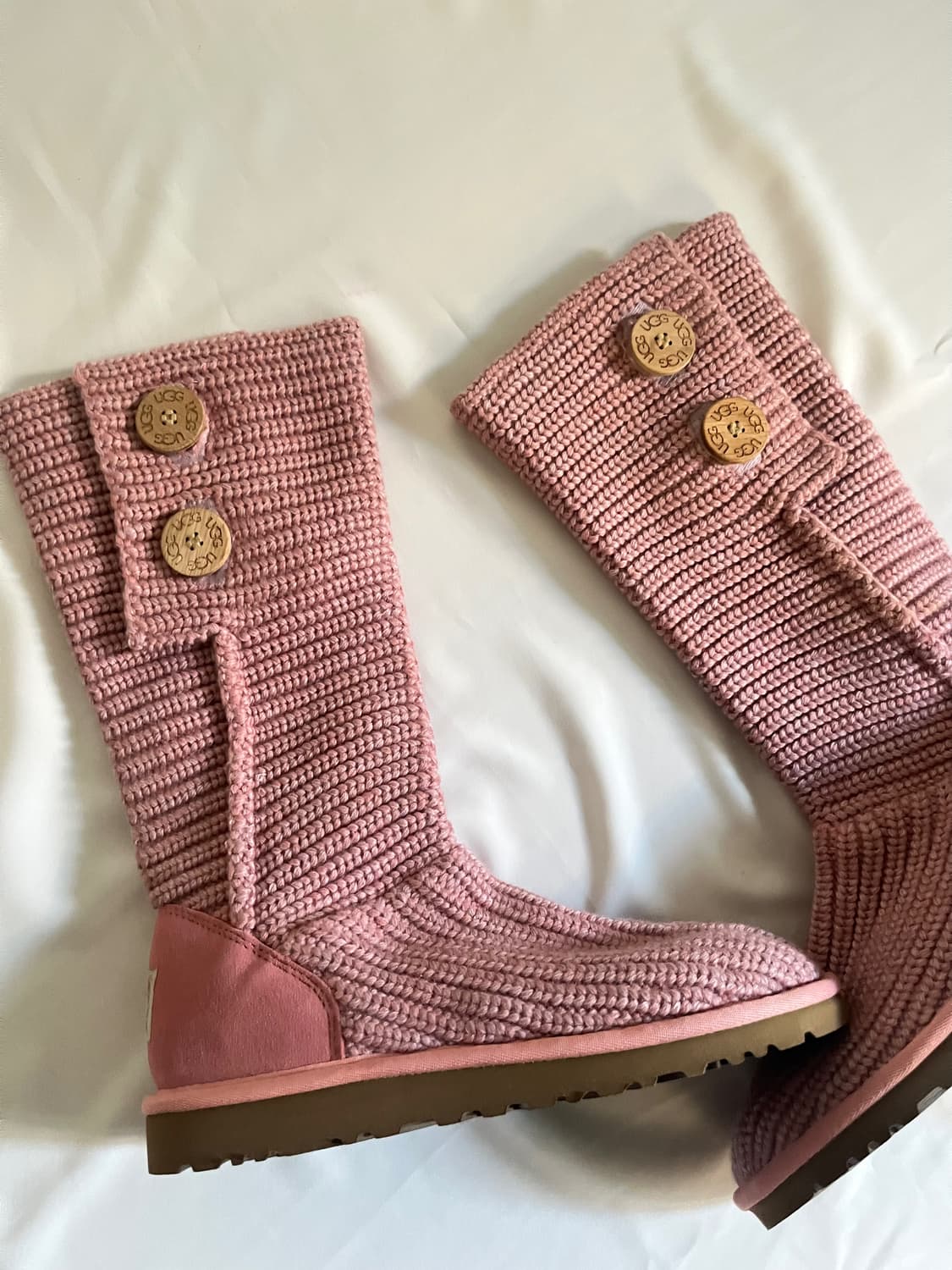 Ugg 어그 베이비 핑크 버튼 부츠 상품이미지7