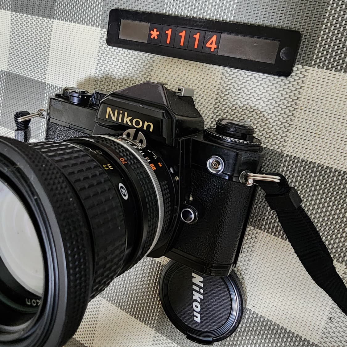 니콘 FE 35-70mm 줌렌즈 블랙바디 필름카메라 상품이미지2