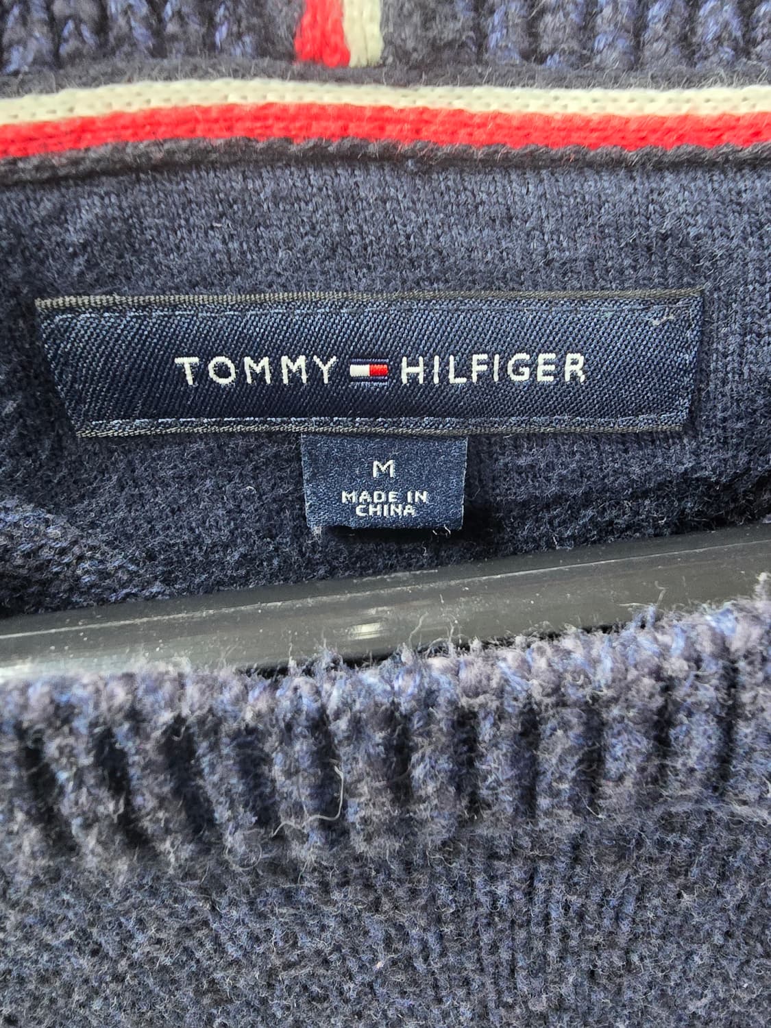 타미힐피거 네이비 니트 스웨터 (1263) 상품이미지3