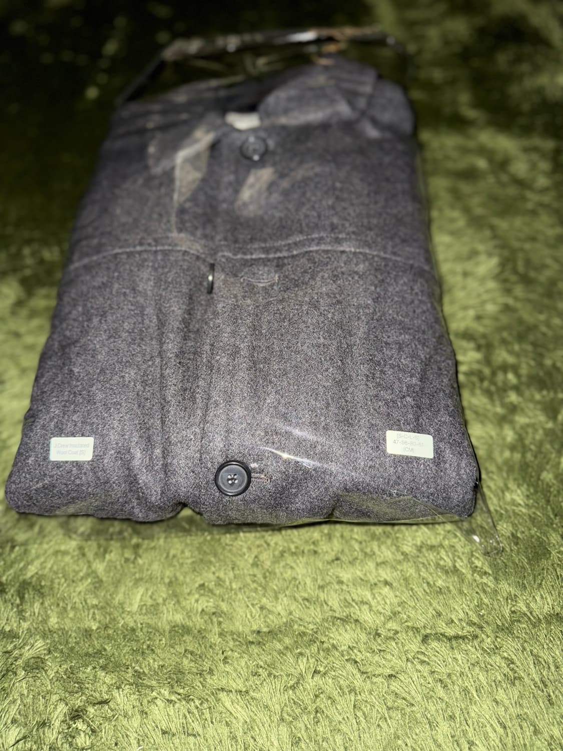 [S] J.Crew 제이크루 울 블렌디드 퀼티드 코트 그레이 상품이미지10