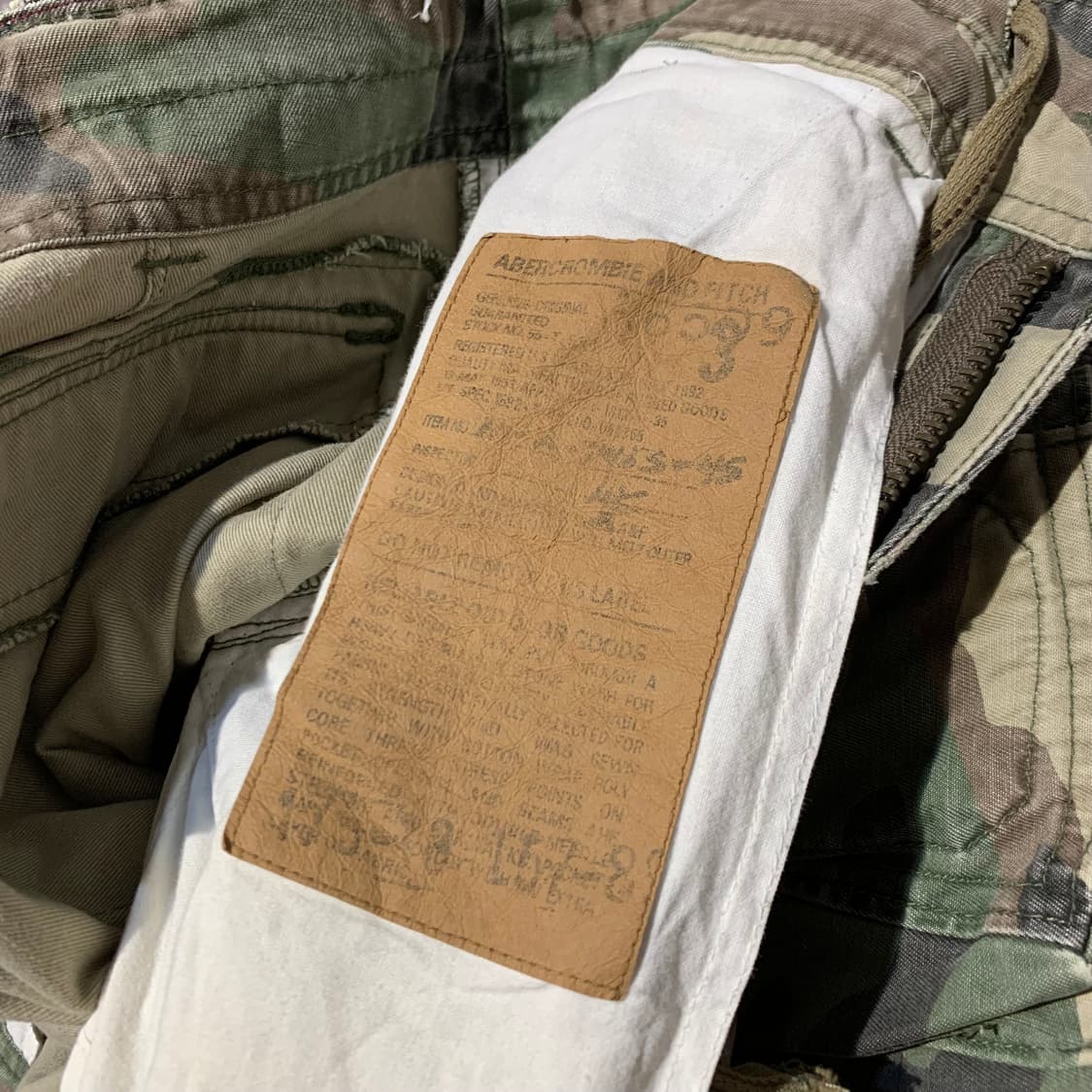 31inch) 아베크롬비 우드랜드 카모 쇼츠 반바지  상품이미지4