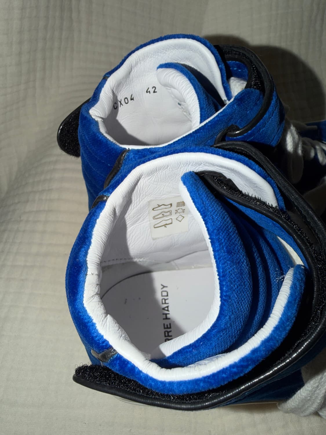 피에르하디 블루벨벳 하이탑 상품이미지4