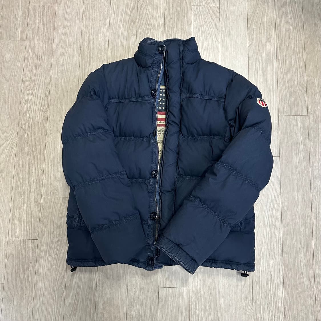 폴로 리버시블 성조기 다운자켓 상품이미지3