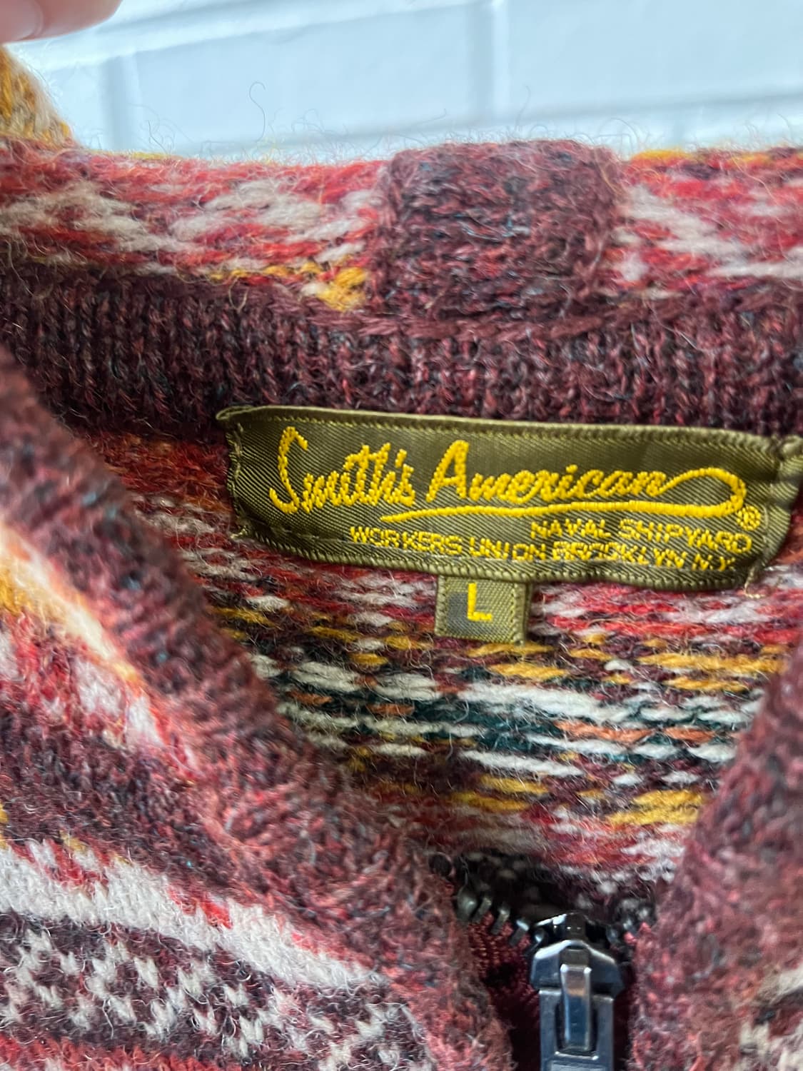 SMITH'S AMERICAN knit hood zip up 상품이미지6