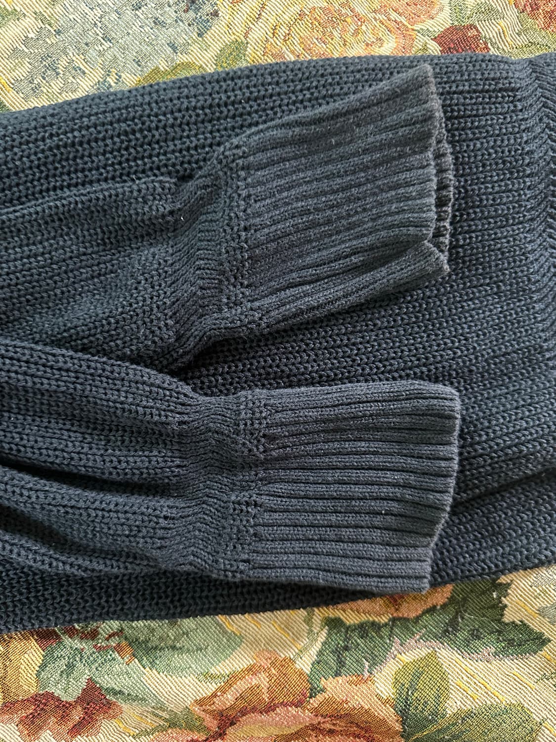 빈티지 네이비 가디건 드레스 상품이미지3