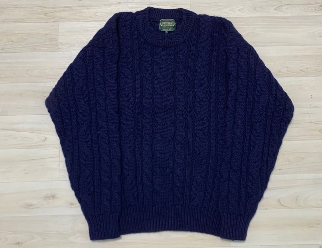 케니하우스 아란크래프트 케이블 니트  상품이미지1