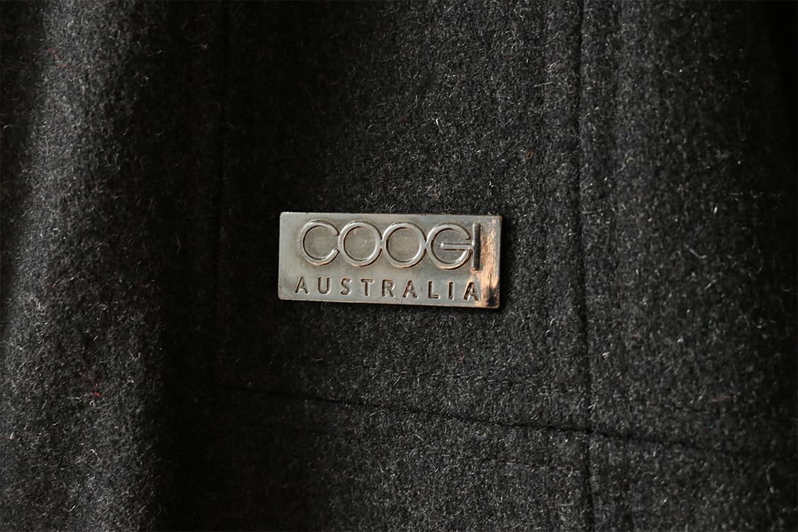 쿠지 울 다크그레이 봄버 자켓  상품이미지7