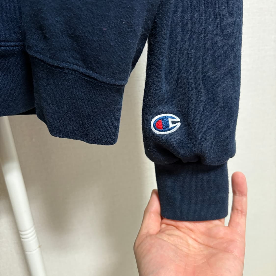 챔피온 NAVY 기모 후드티 / 네이비, XL 상품이미지6