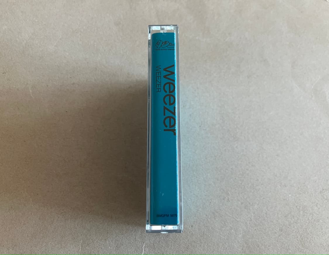 90년대 위저 Weezer 1집 국내 라이센스 초판 카세트테이프 상품이미지2