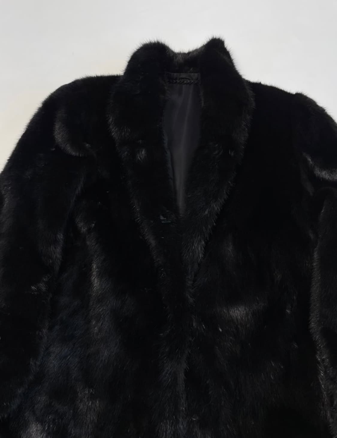 saga mink jacket_black 상품이미지2