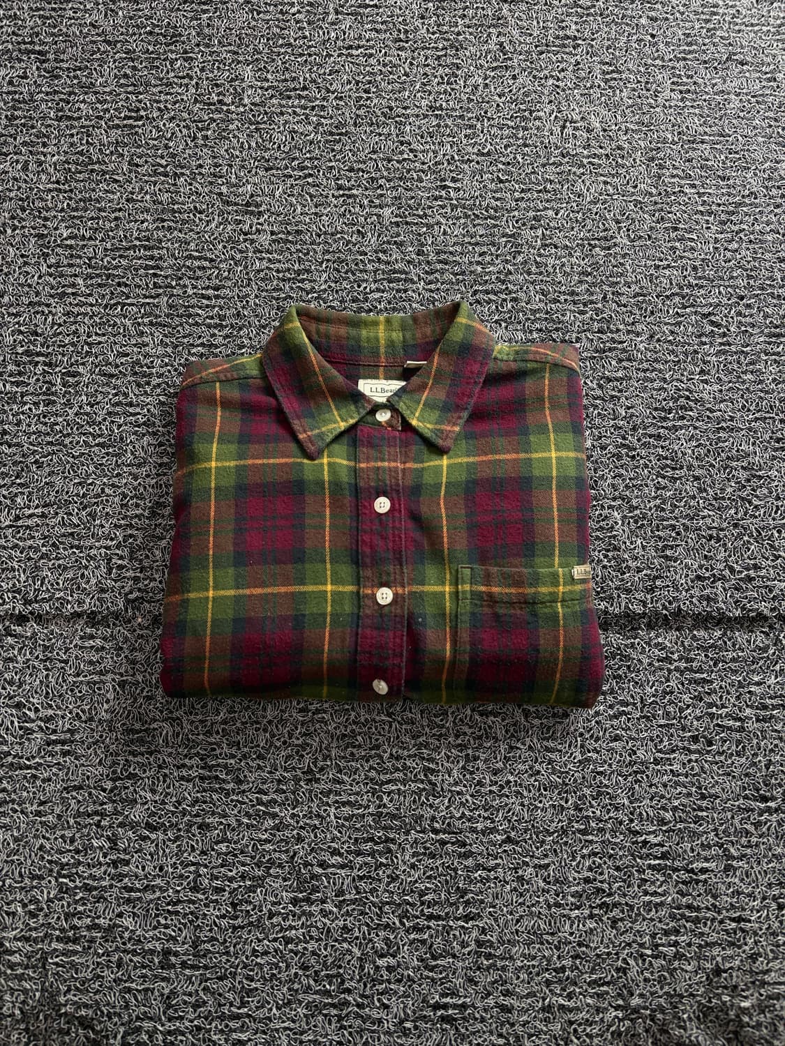 LL BEAN 엘엘빈 클래식 타탄 체크 플란넬 셔츠 4204  상품이미지1