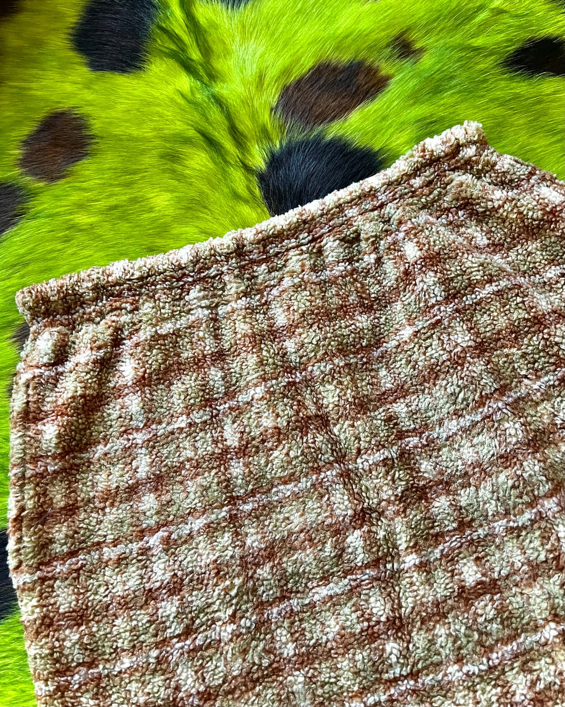 ~1980s HAI by ISSEY MIYAKE Fleece Skirt 상품이미지4