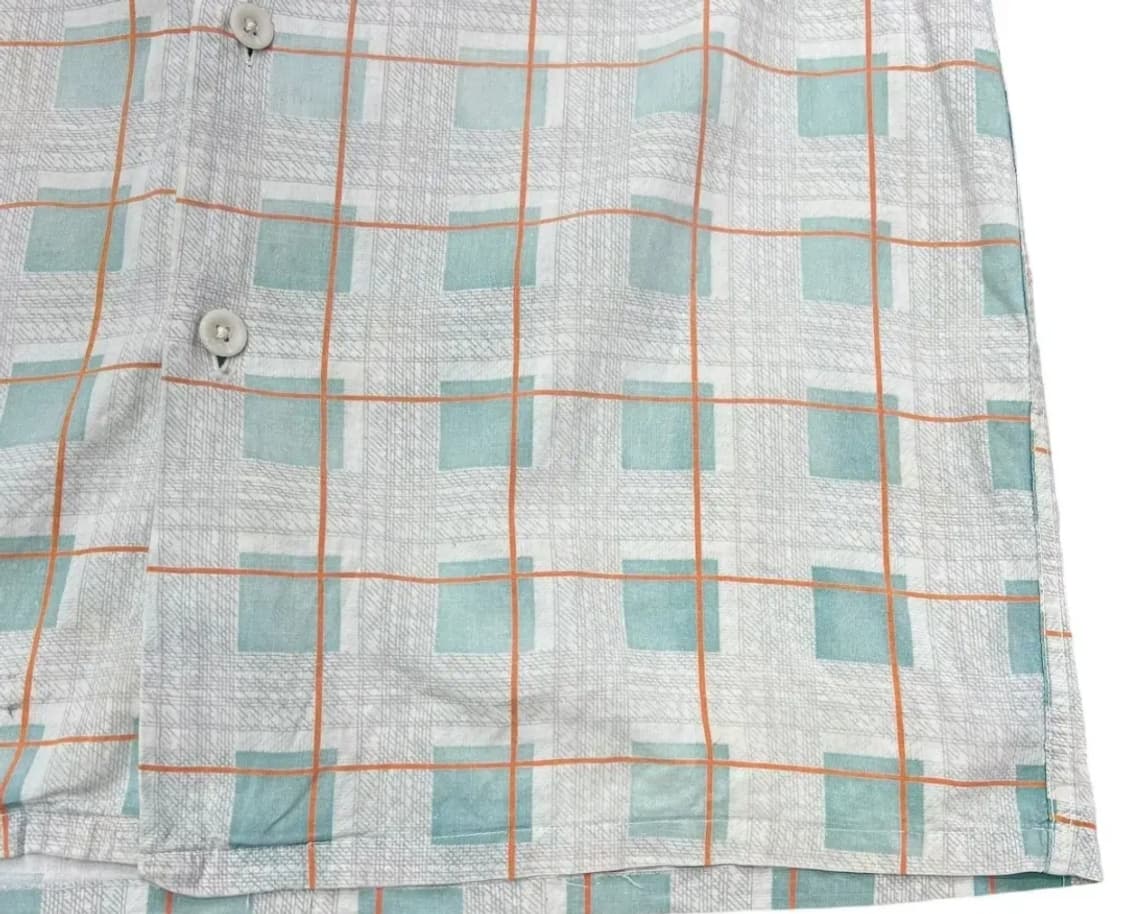 40년대 빈티지 USA 선페이드 셔츠 선페이딩 디스트레스드 상품이미지7