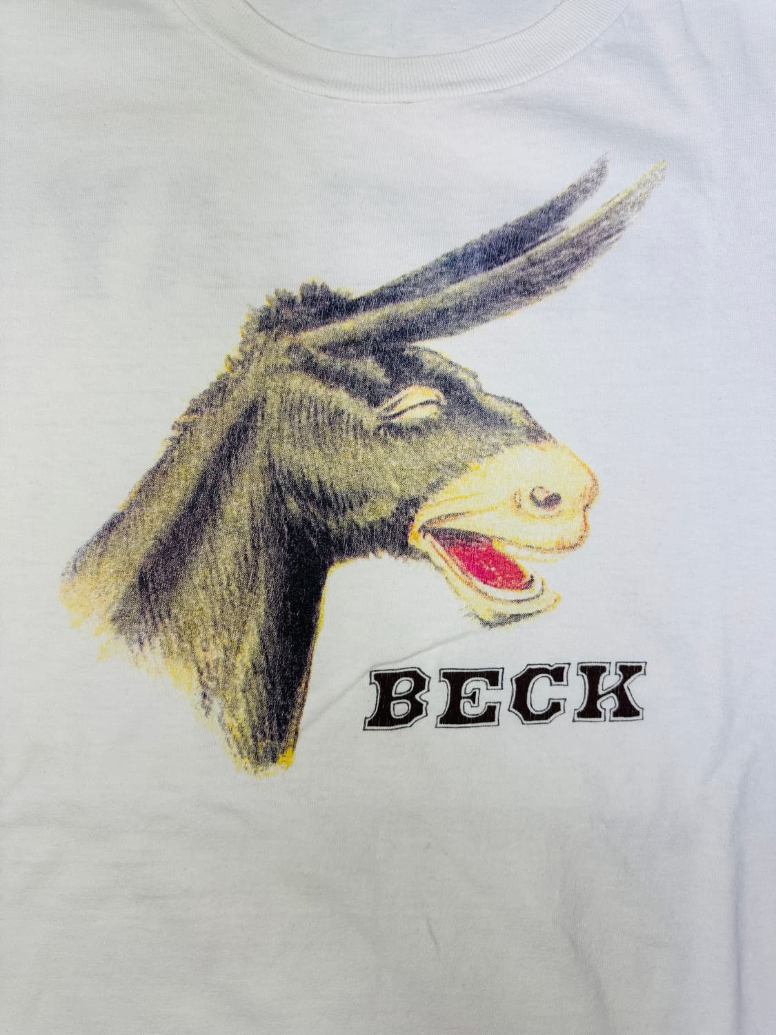 빈티지 90s 벡 BECK  ODELAY 투어 티셔츠 XL 상품이미지2