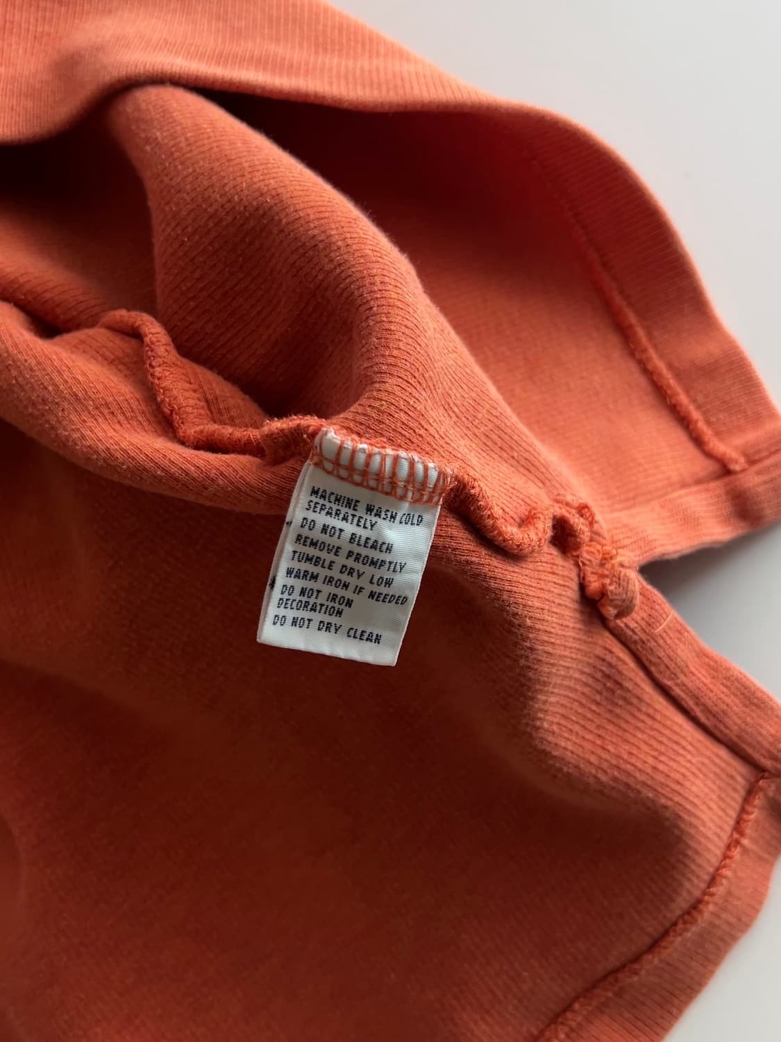 폴로 랄프로렌 오렌지 하프집업 니트 3XB 상품이미지4