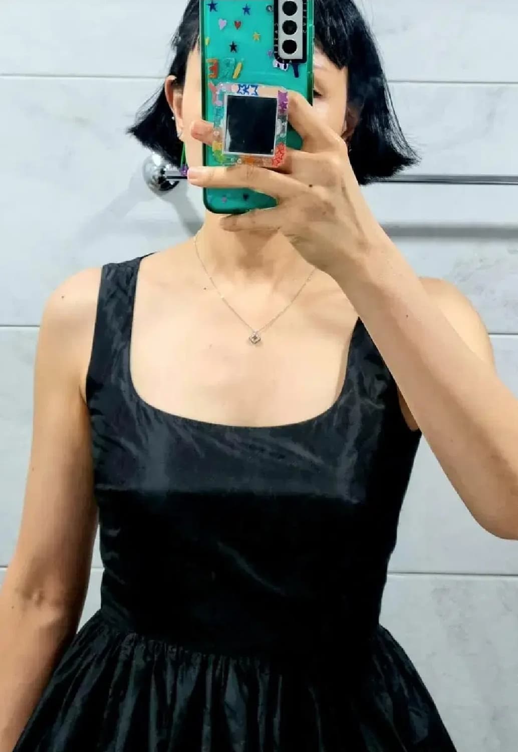 천연 다이아몬드 목걸이  상품이미지5