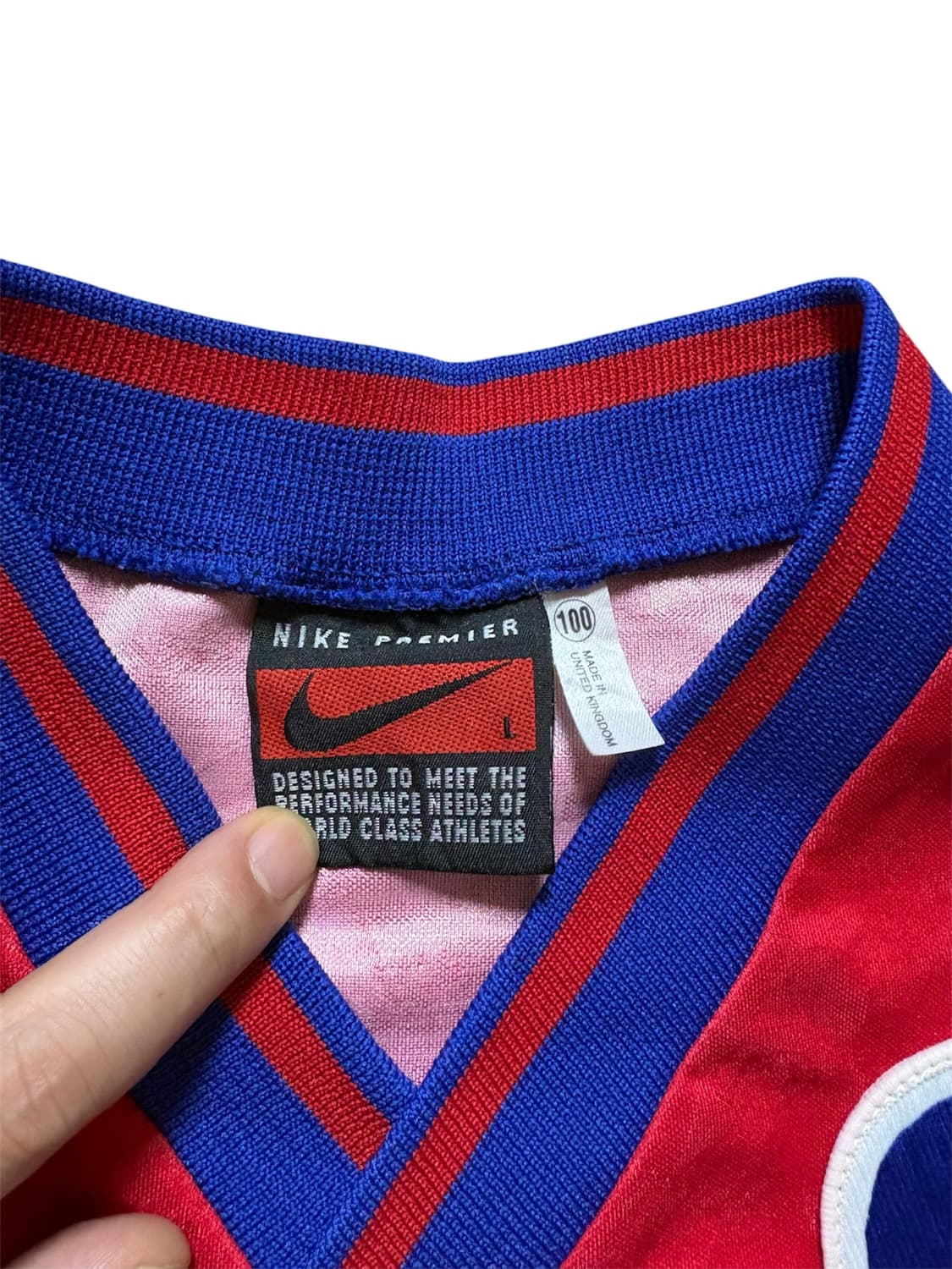 Nike 95-96시즌  PSG 파리생제르망 축구유니폼 상품이미지2