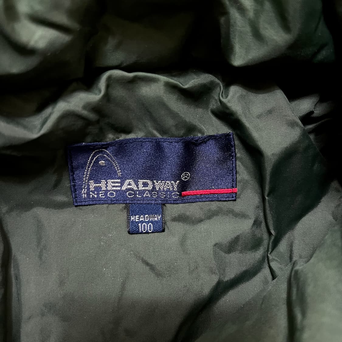 HEAD 헤드 남성 로고 경량패딩 점퍼 L/100  상품이미지5