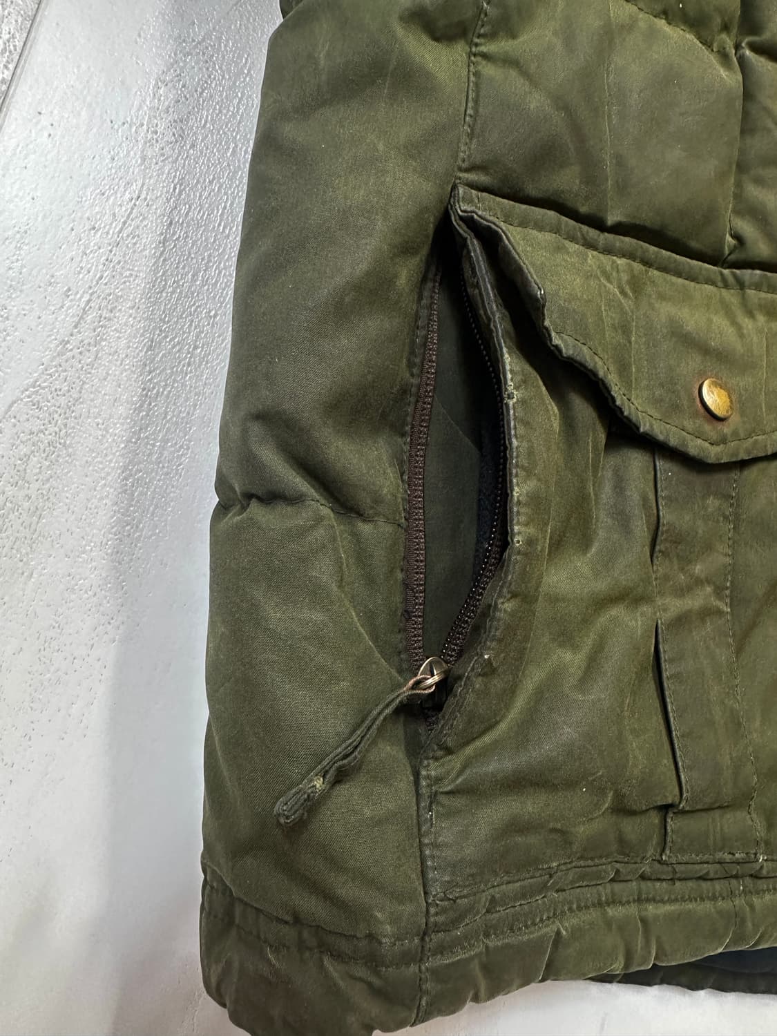 [L.L.bean] 엘엘빈 왁스 퀼팅 다운 베스트 상품이미지9