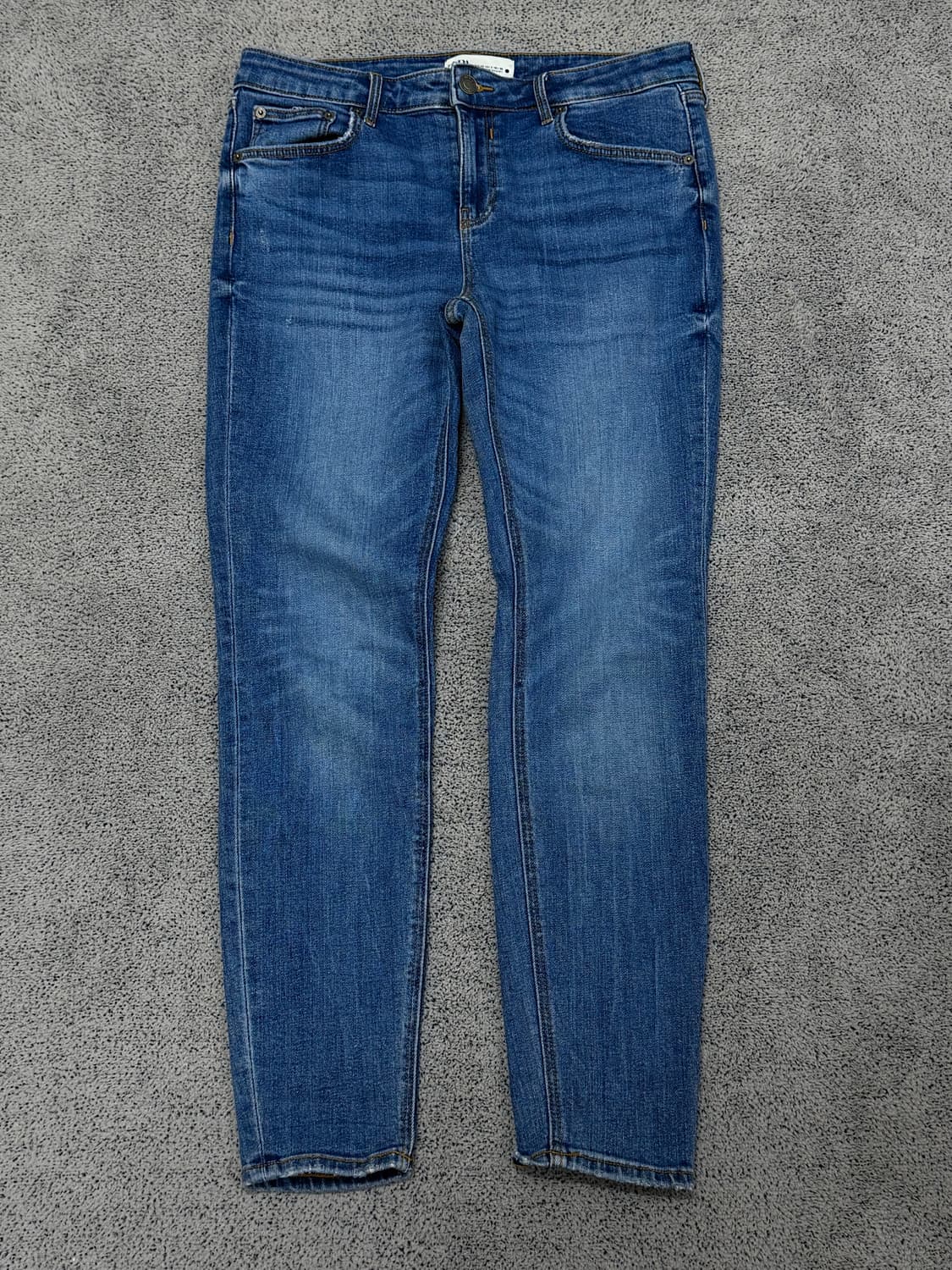 (40) 자라 슬림핏 데님 팬츠 상품이미지1