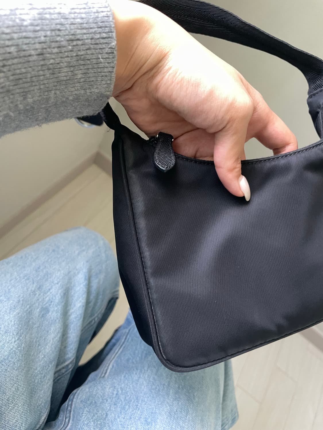 프라다 나일론 호보백 상품이미지6