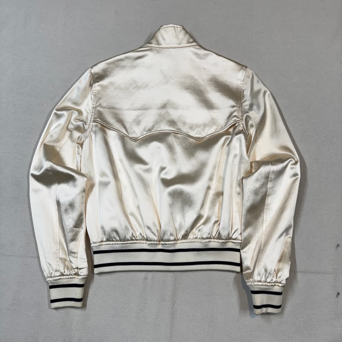 S) 폴로 랄프로렌 실크 혼방 새틴 블루종 재킷 상품이미지6