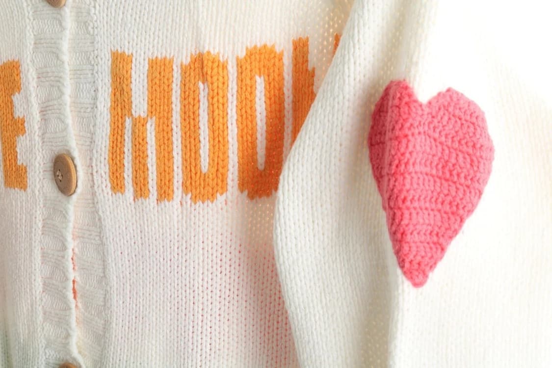 BLUE MOONBLUE 니트 가디건 갸루 펑크 punk y2k 와투케 상품이미지6