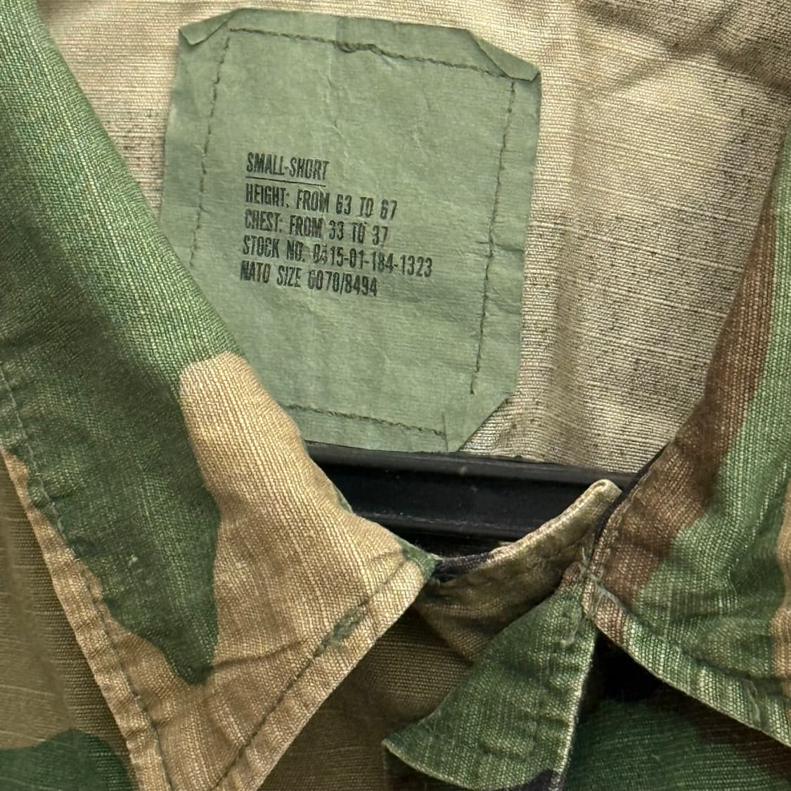 USA Army B.D.U 밀리터리 자켓 S 상품이미지2