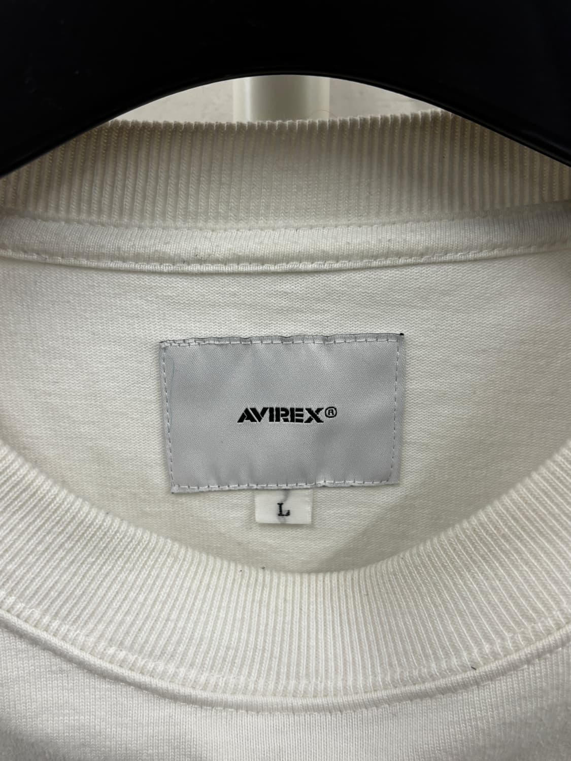 AVIREX 아비렉스 베이직 헤비웨이트 긴팔  티셔츠 L 상품이미지4
