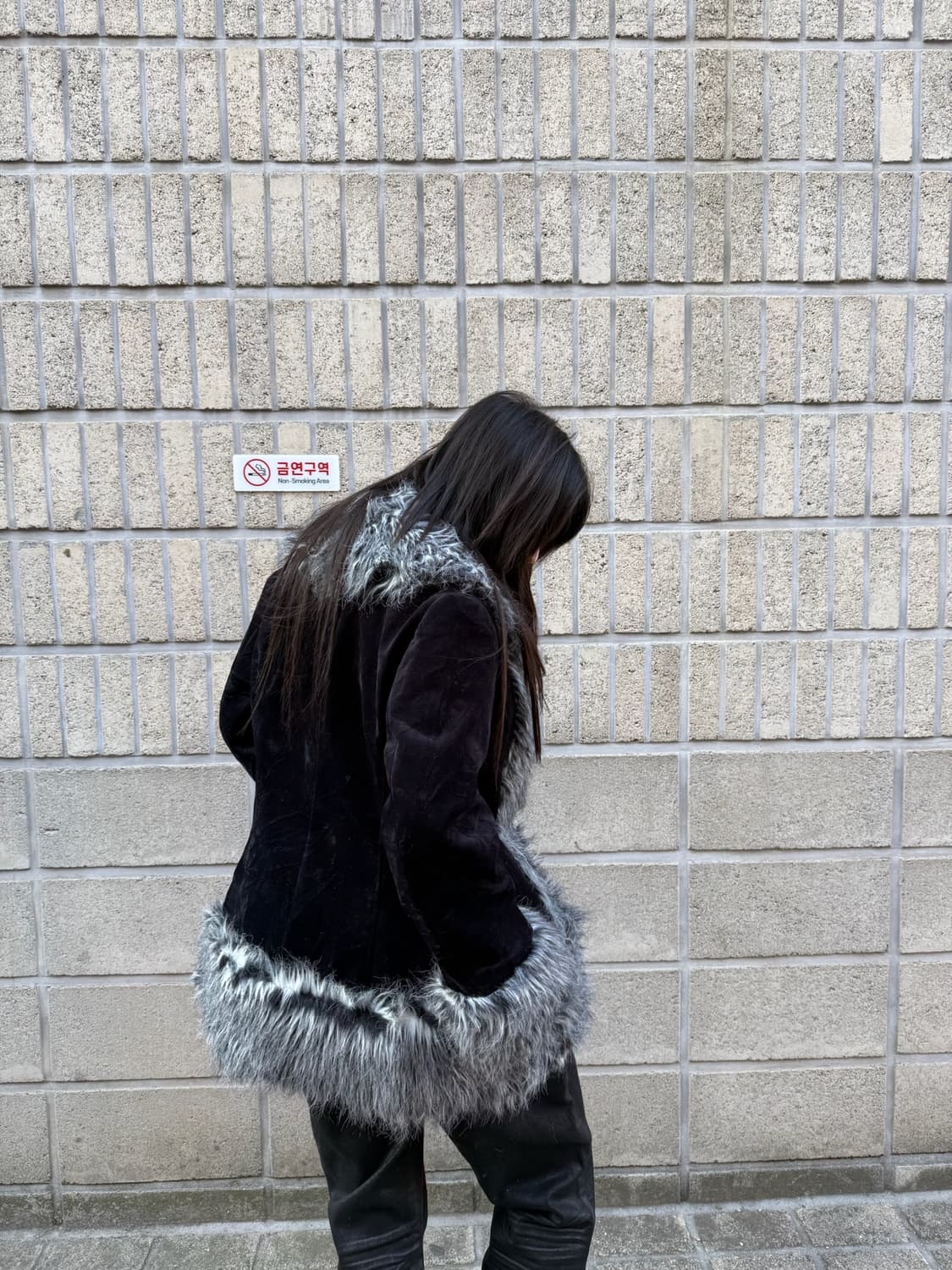 퍼 디테일 락시크 무드 자켓 상품이미지8