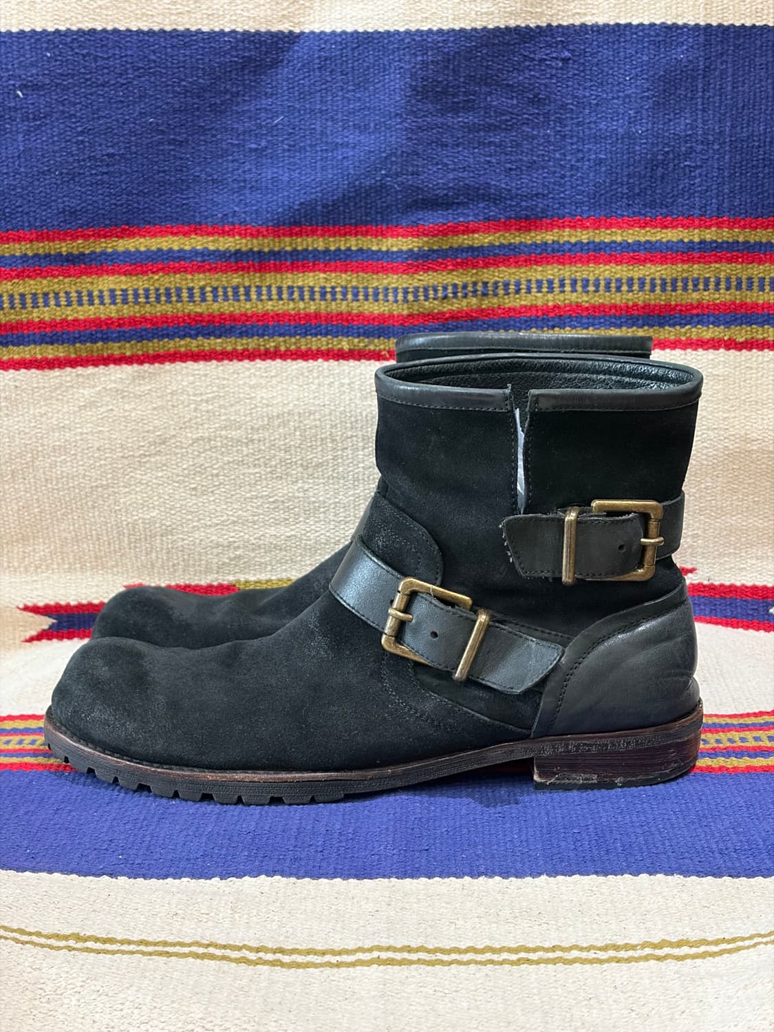 Brass suade engineer boot / 스웨이드 엔지니어부츠 상품이미지2