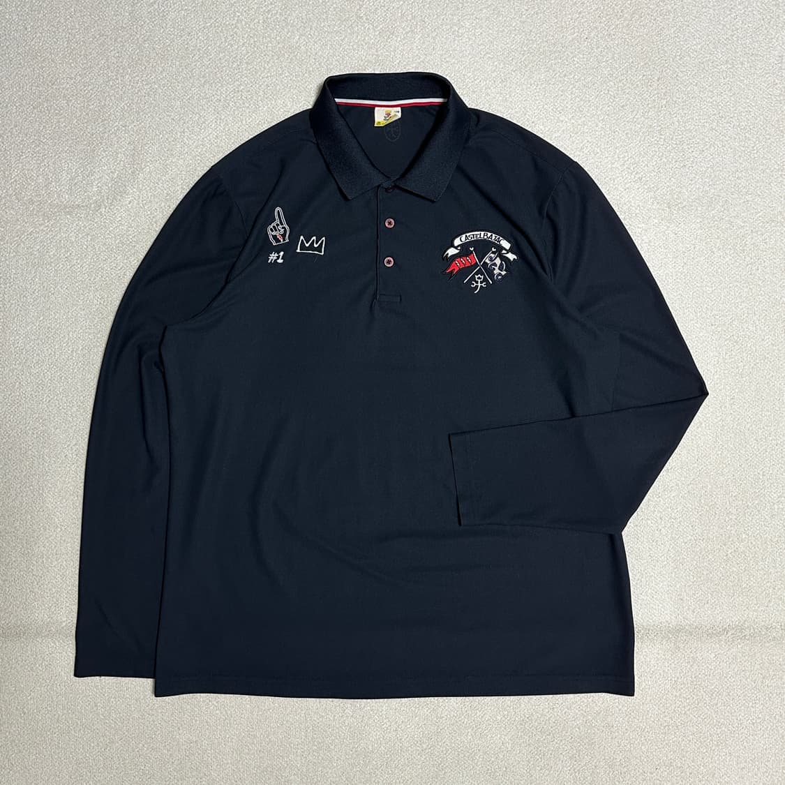 까스텔바작 긴팔 카라티 상품이미지1