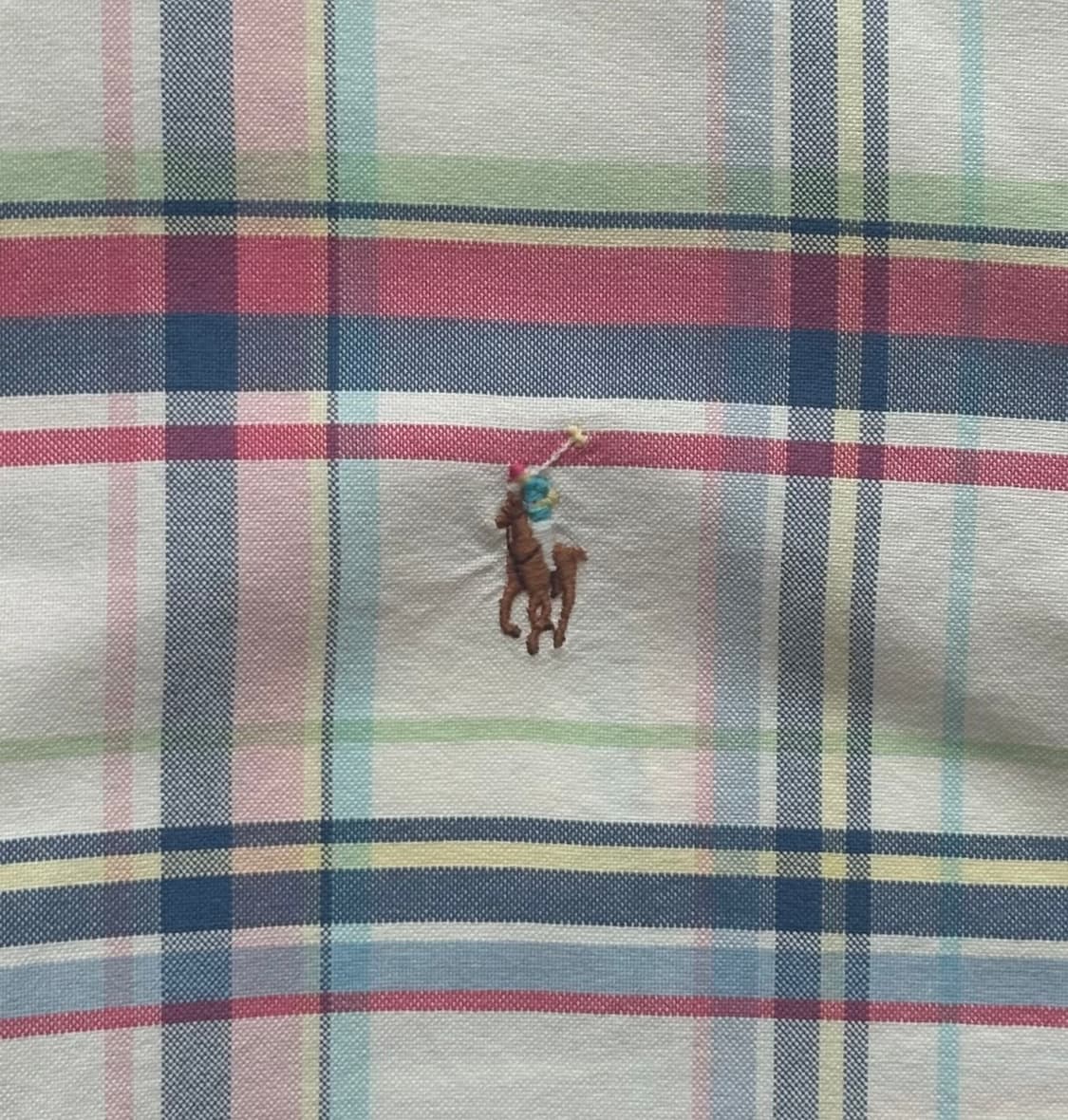 Polo 폴로랄프로렌 체크 반팔 셔츠 상품이미지3