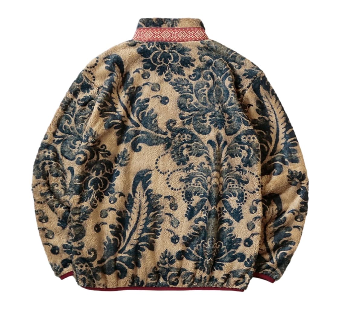 캐피탈 다마스크 후리스 노마리아 5 새상품 상품이미지3