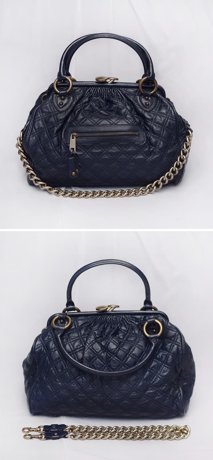 마크 제이콥스 스탐백 퀼팅 레더 금장체인 토트.숄더백 상품이미지2