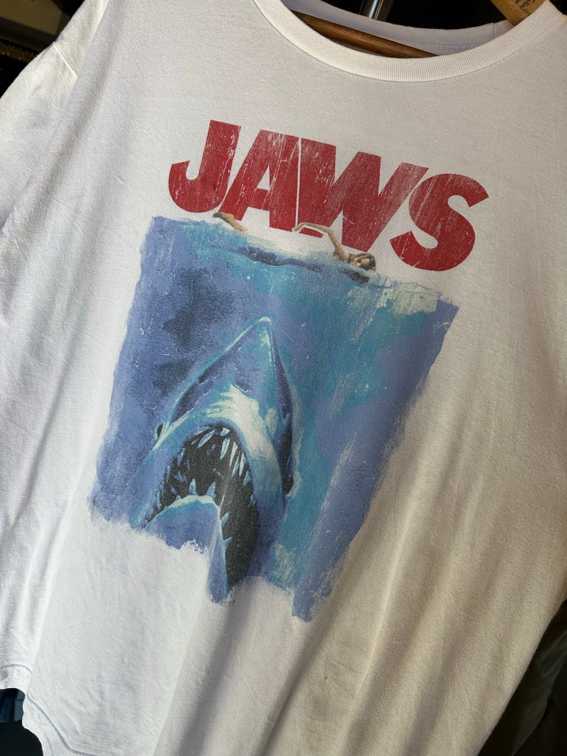 죠스 Jaws 영화 프린팅 티셔츠 상품이미지3