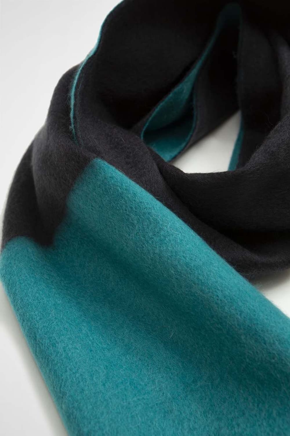 베그앤코 ALFORD 캐시미어 스카프 머플러 GRANITE/TEAL 상품이미지5