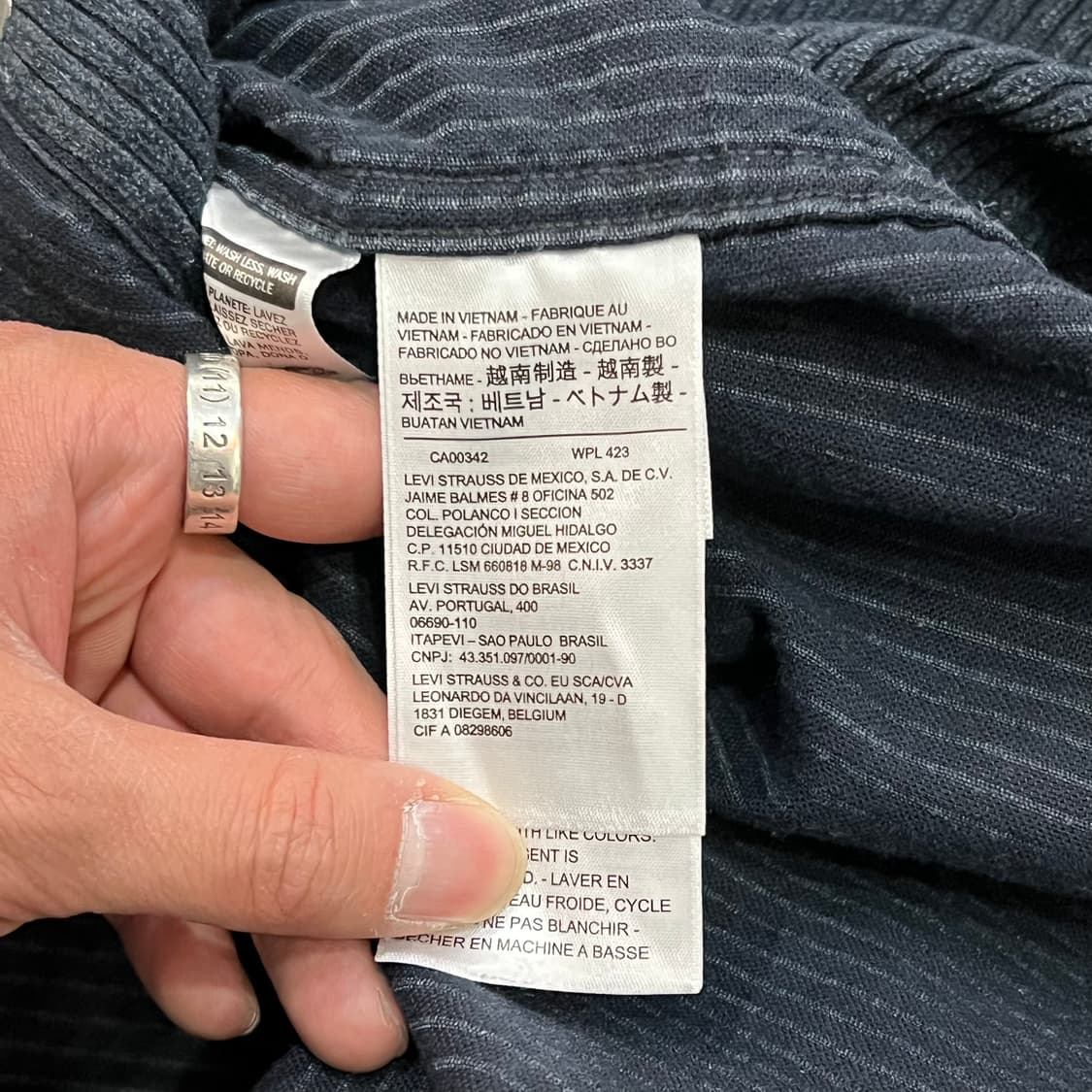  리바이스 코듀로이 워크 셔츠 y14505 상품이미지7