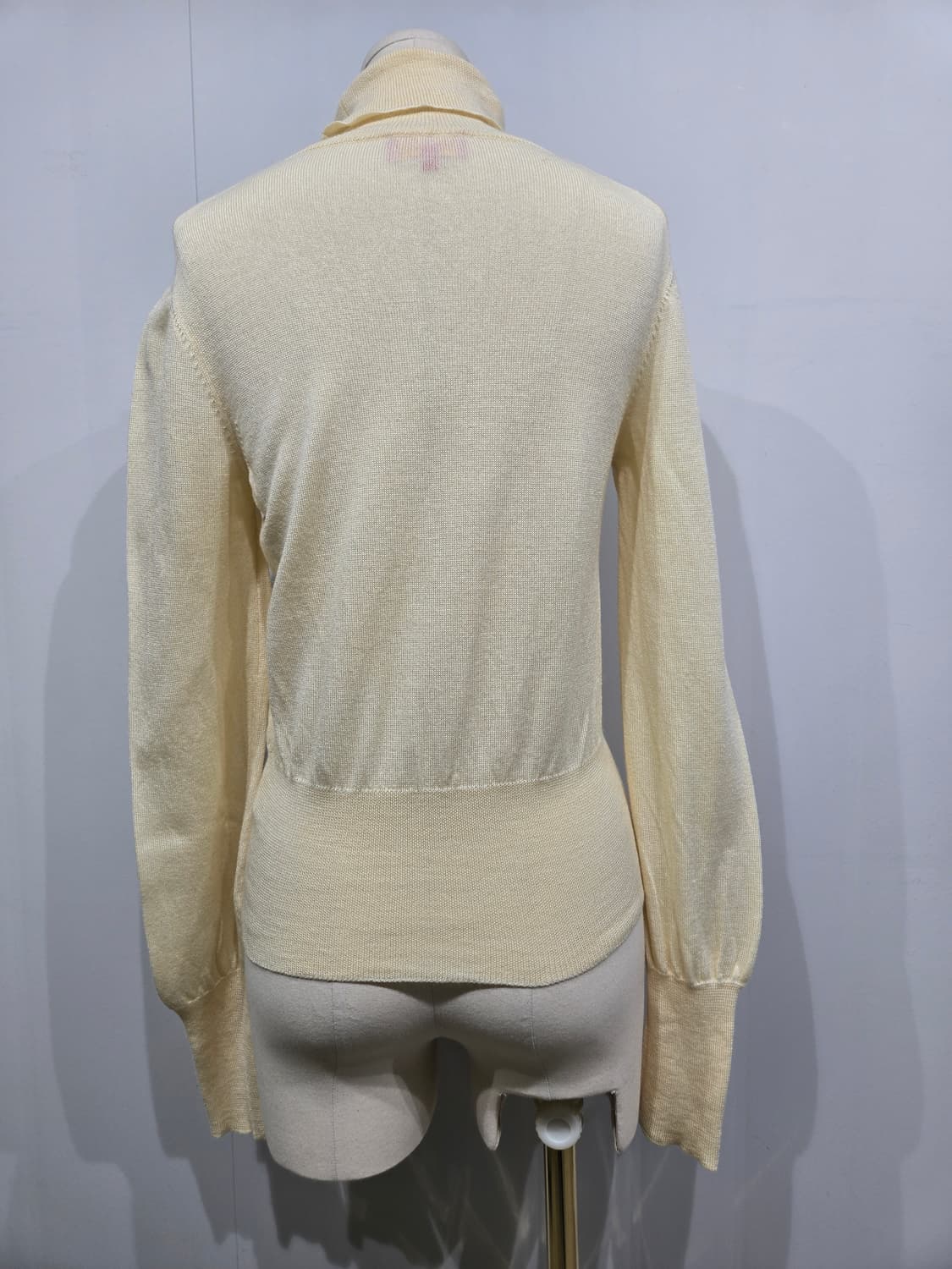 비비안웨스트우드 아이보리 골지 폴라 니트 상품이미지2