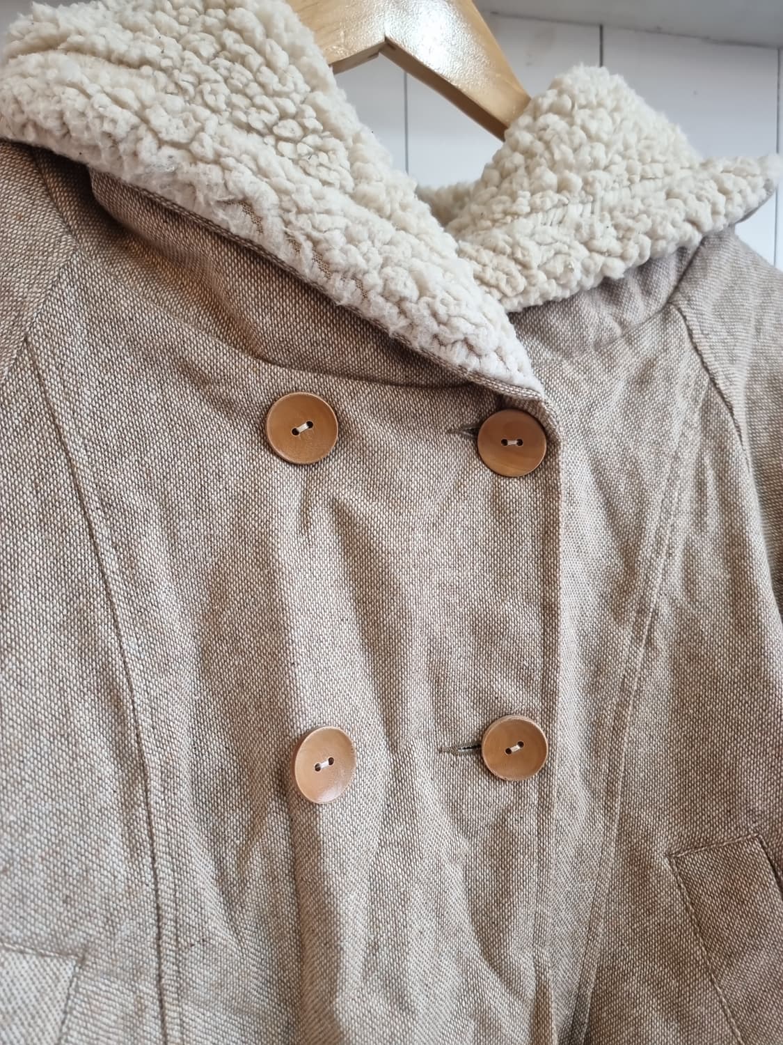 뽀글 카라 후드점퍼 상품이미지3