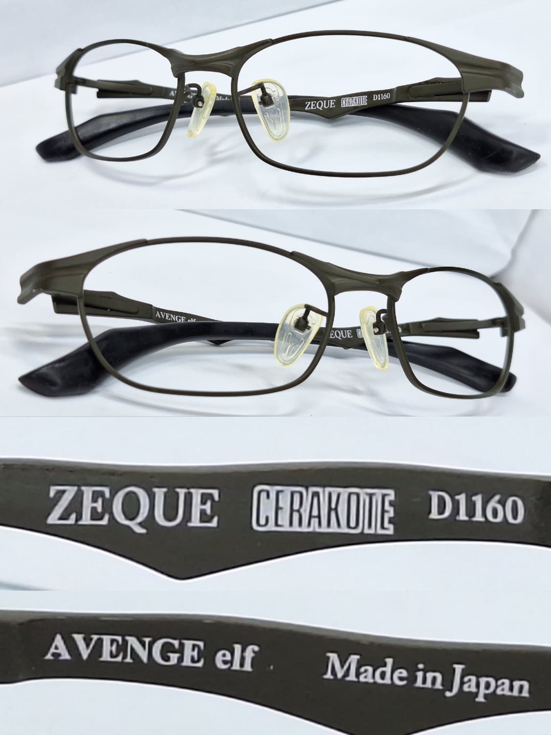 Zeque 제쿠 세라코트 특수코팅 D1160 AVENGE elf 안경테  상품이미지4