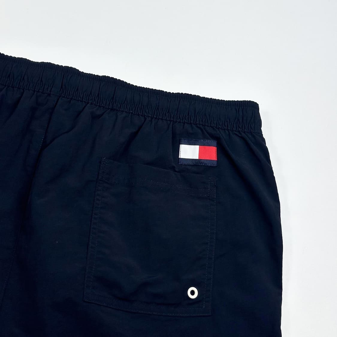 타미힐피거 플래그 블랙 우븐 반바지 팬츠 (XL) 상품이미지3