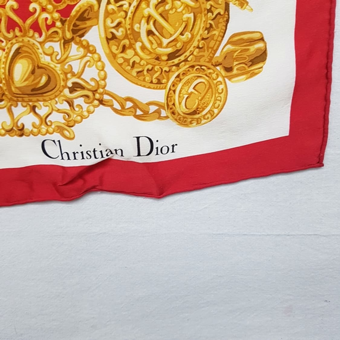 Christian Dior 크리스찬 디올 실크 스카프 상품이미지2