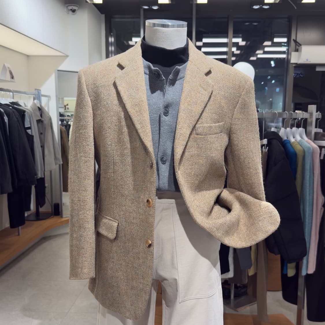 Made in Japan Kent & Curwen Ltd. 트위드 자켓 상품이미지2