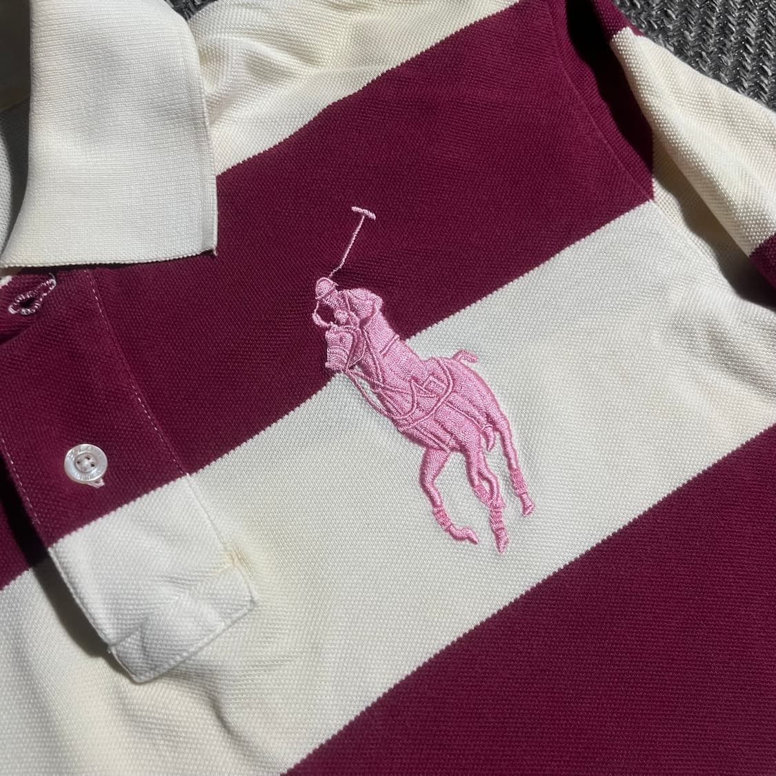 [L] POLO 폴로 빅포니 럭비티셔츠 상품이미지4